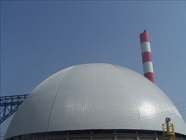 日照球形发电厂网架工程