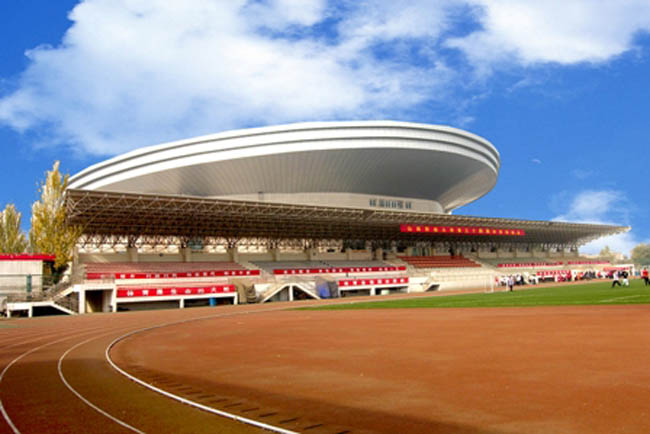 日照体育场看台网架工程