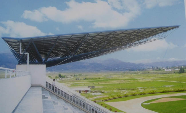 日照体育场看台网架工程